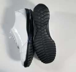 Los Altos Genuine Ostrich Leg Patch Design White Sneaker -Fashionable Costume 20200723 115813 08286.1595532473