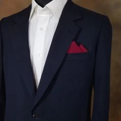 Burgundy 100% Cotton Pre-Folded Pocket Square Handkerchief Insert - 2 Point 5 Burgundy 100% Cotton Pre-Folded Pocket Square Handkerchief Insert - 2 Point -Fashionable Costume 2pt burgundy 16189.1658256228