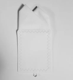 100% Cotton White Pre-Folded Pocket Square Handkerchief Insert - 2 Point -Fashionable Costume 2pt solid white 3 17134.1650124559