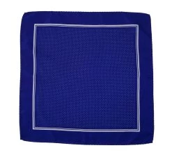 100% Silk Pocket Square - Royal Blue & White Tiny Polka Dots 12.5in X 12.5in 7 100% Silk Pocket Square - Royal Blue & White Tiny Polka Dots 12.5in X 12.5in -Fashionable Costume ALPK 001 21 05188.1609426960