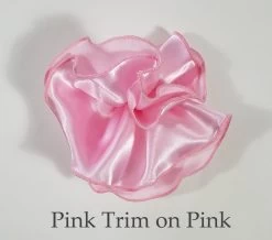 Antonio Ricci 2-in-1 Pouf Round Pocket Square - Pink On Pink -Fashionable Costume AR PKS HR 183 ebay 98661.1631815369