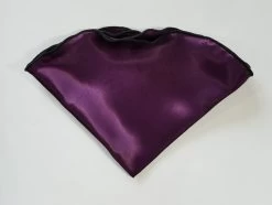 Antonio Ricci 2-in-1 Pouf Round Pocket Square - Black On Purple -Fashionable Costume AR PKS HR 207 4 99902.1597438884