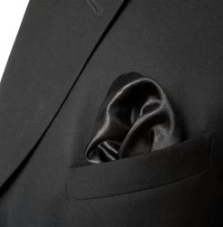 Antonio Ricci 2-in-1 Pouf Round Pocket Square - Dark Gold On Black -Fashionable Costume AR PKS HR black 10244.1565684268