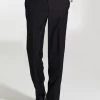 Barocci Comfort High Twist Wool Italian Modern Trim Fit Slacks