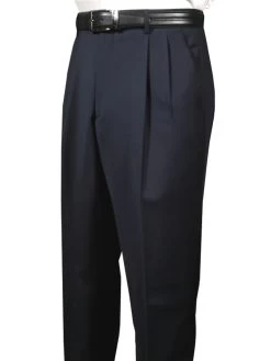 Barocci Pleated Super 150's Wool Italian Dress Slacks