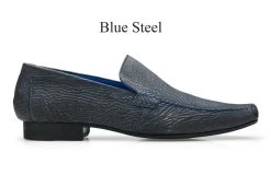 Belvedere Genuine Shark Skin Loafer -Fashionable Costume BEL 1027 BL 2 29634.1667587194