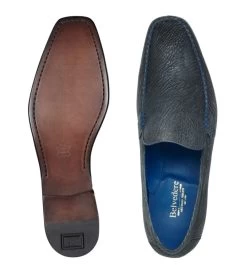 Belvedere Genuine Shark Skin Loafer -Fashionable Costume BEL 1027 BL 01254.1667587195