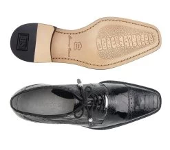 Belvedere Genuine Ostrich Leg Cap-Toe Dress Tie Shoe -Fashionable Costume BEL 14006 b 2 12112.1521139402