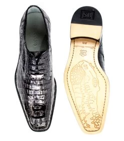 Belvedere 100% Genuine Hornback Classic Dress Tie Shoe -Fashionable Costume BEL 1465 B 2 98679.1520990572