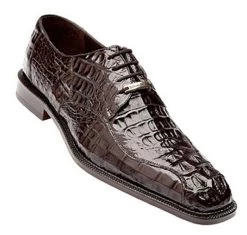 Belvedere 100% Genuine Hornback Classic Dress Tie Shoe -Fashionable Costume BEL 1465 BR 18938.1520990572