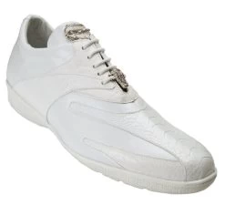 Belvedere Genuine Ostrich Leg And Calf Leather Sneaker -Fashionable Costume BEL 2010 W 21363.1570120870