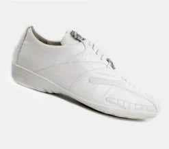 Belvedere Genuine Ostrich Leg And Calf Leather Sneaker -Fashionable Costume BEL 2010a 11240.1595623803