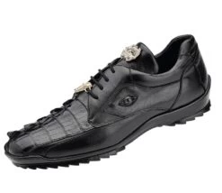 Belvedere Genuine Hornback Crocodile And Calf Leather Sneaker -Fashionable Costume BEL 336122 B 45967.1521322914