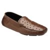Belvedere Genuine Ostrich Driver Loafer