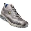 Belvedere Genuine Hornback Crocodile And Italian Calf Sneakers - Grey