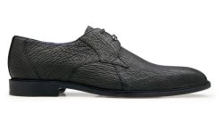 Belvedere Genuine Shark Skin Dress Shoe - Black -Fashionable Costume BEL R46 B 2 97952.1667684666