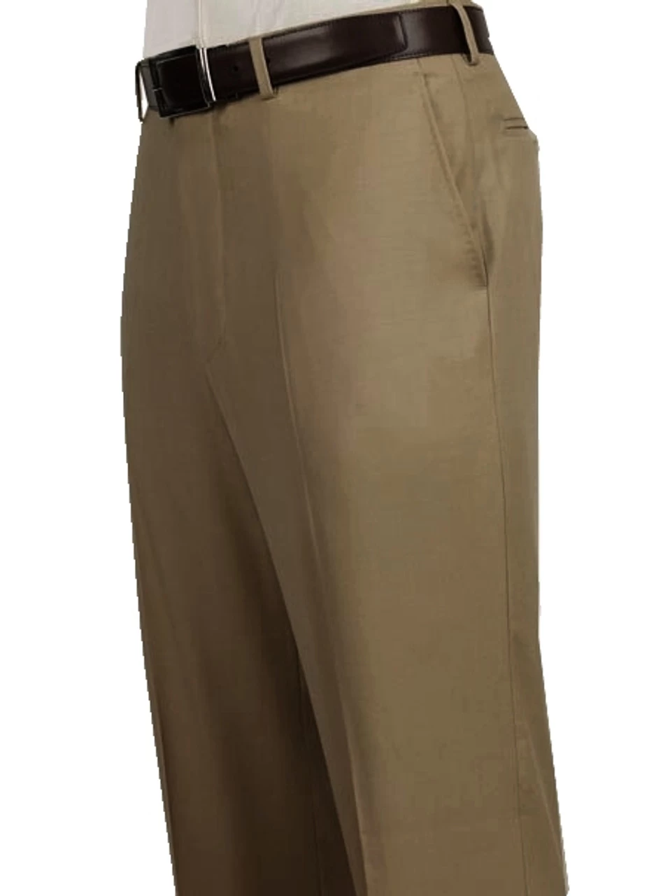 Baroni Couture Super 150's Wool Dress Slacks - Flat Fronts 1 Baroni Couture Super 150's Wool Dress Slacks - Flat Fronts