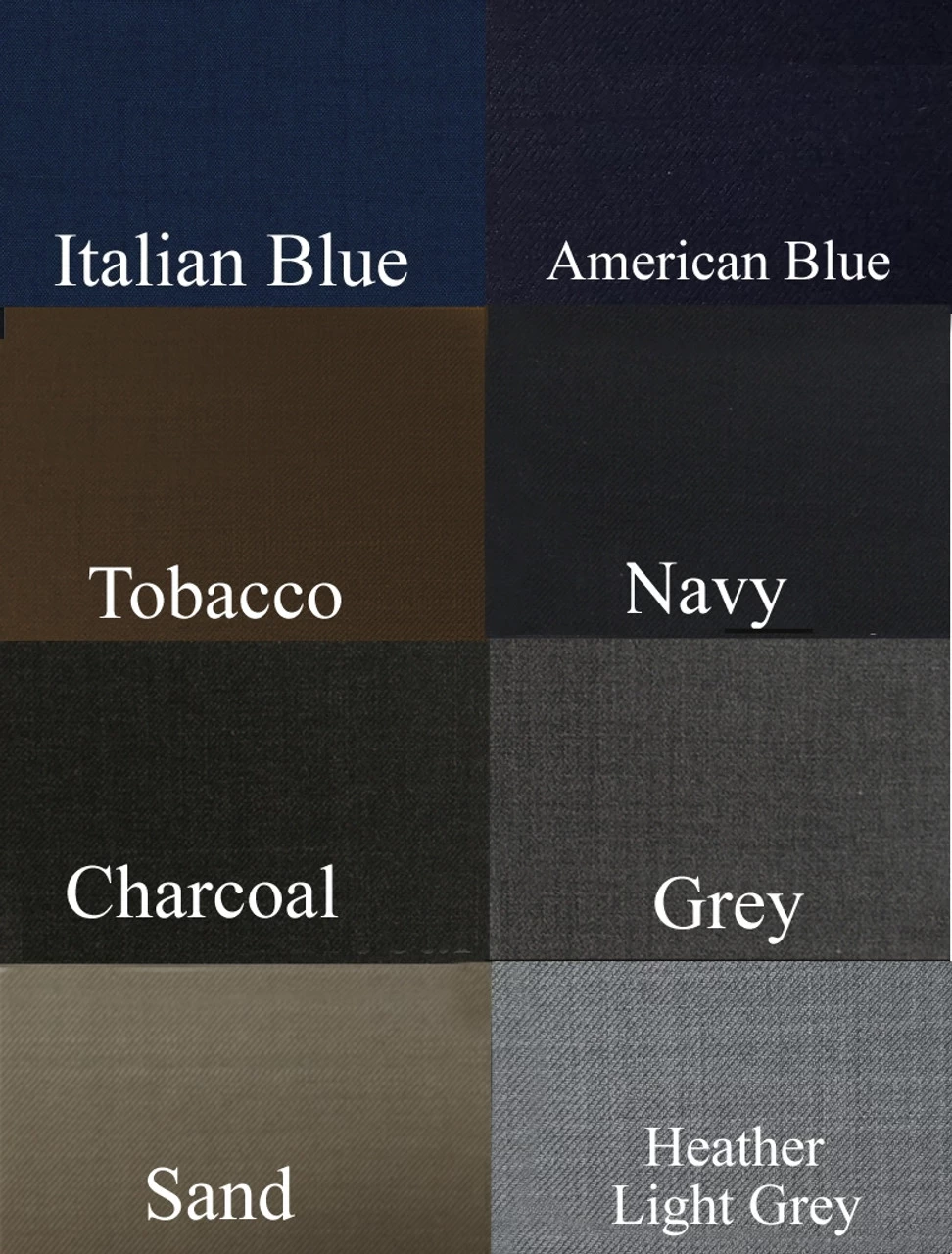 Baroni Couture Super 150's Wool Dress Slacks - Flat Fronts 2 Baroni Couture Super 150's Wool Dress Slacks - Flat Fronts - Image 2