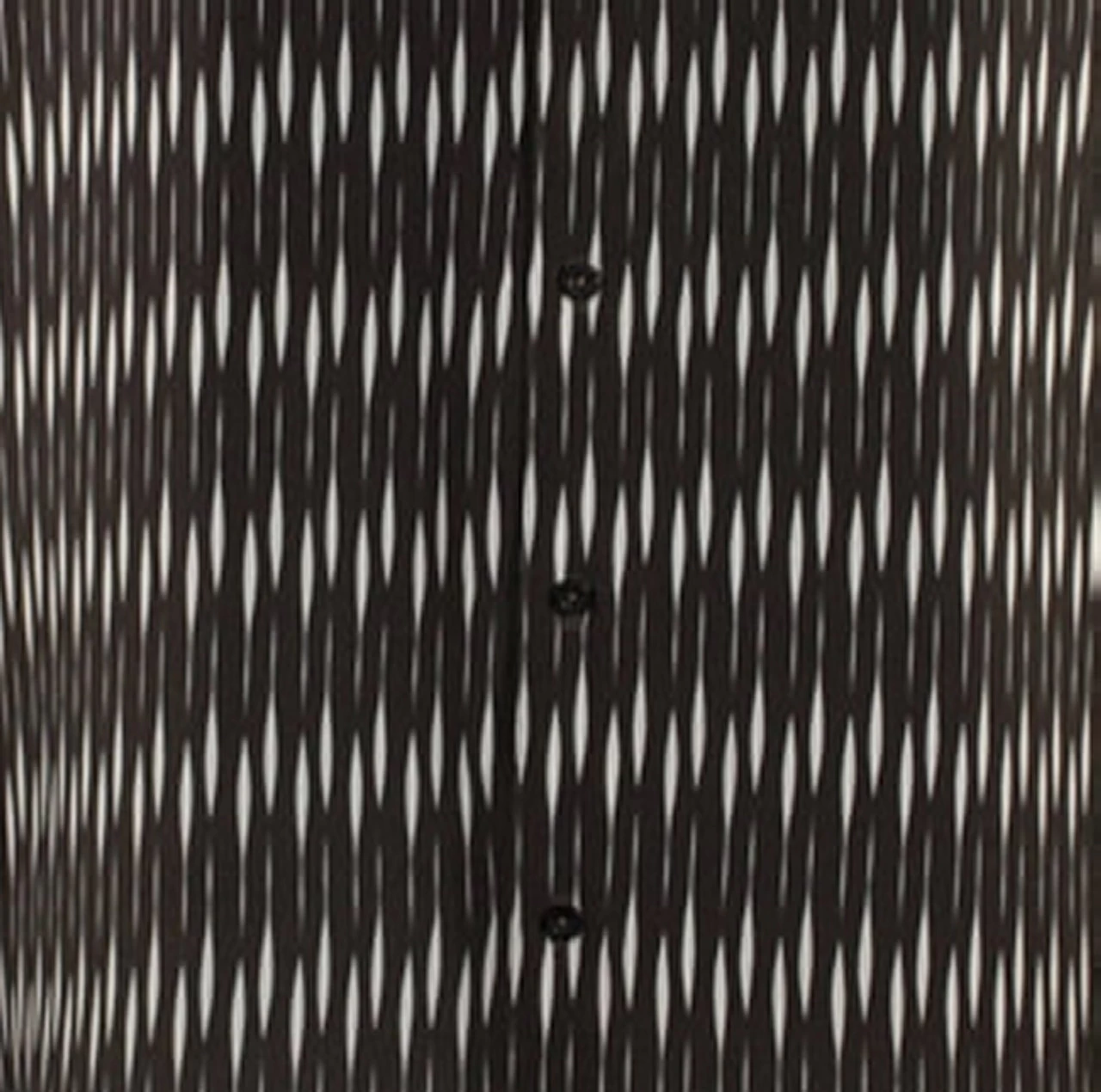 Bassiri Brown & Cream Abstract Line Design Long Sleeve Camp Shirt 2 Bassiri Brown & Cream Abstract Line Design Long Sleeve Camp Shirt - Image 2