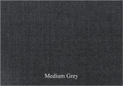 MaxDavoli Super 150's Wool Dress Slacks - Flat Fronts -Fashionable Costume Baroni picswatch Mediumgrey 45907.1518384591