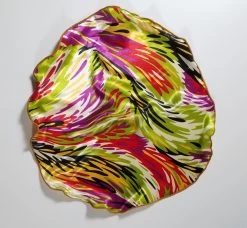 Antonio Ricci 2-in-1 Pouf Round Pocket Square - Bright Botanical Design -Fashionable Costume Botanic 3 28236.1661637504