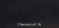 Barocci Super 150's Wool Classic Italian Suit -Fashionable Costume Charcoal swatch 800 49200.1678909547