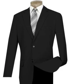 Lucci 2-Button Black Blazer