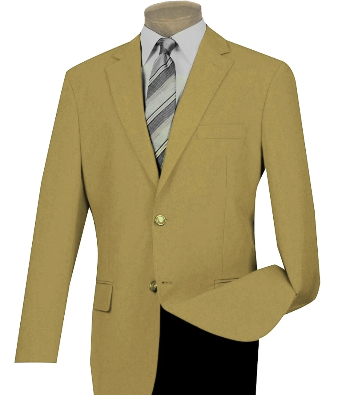Lucci 2-Button Gold Blazer 1 Lucci 2-Button Gold Blazer