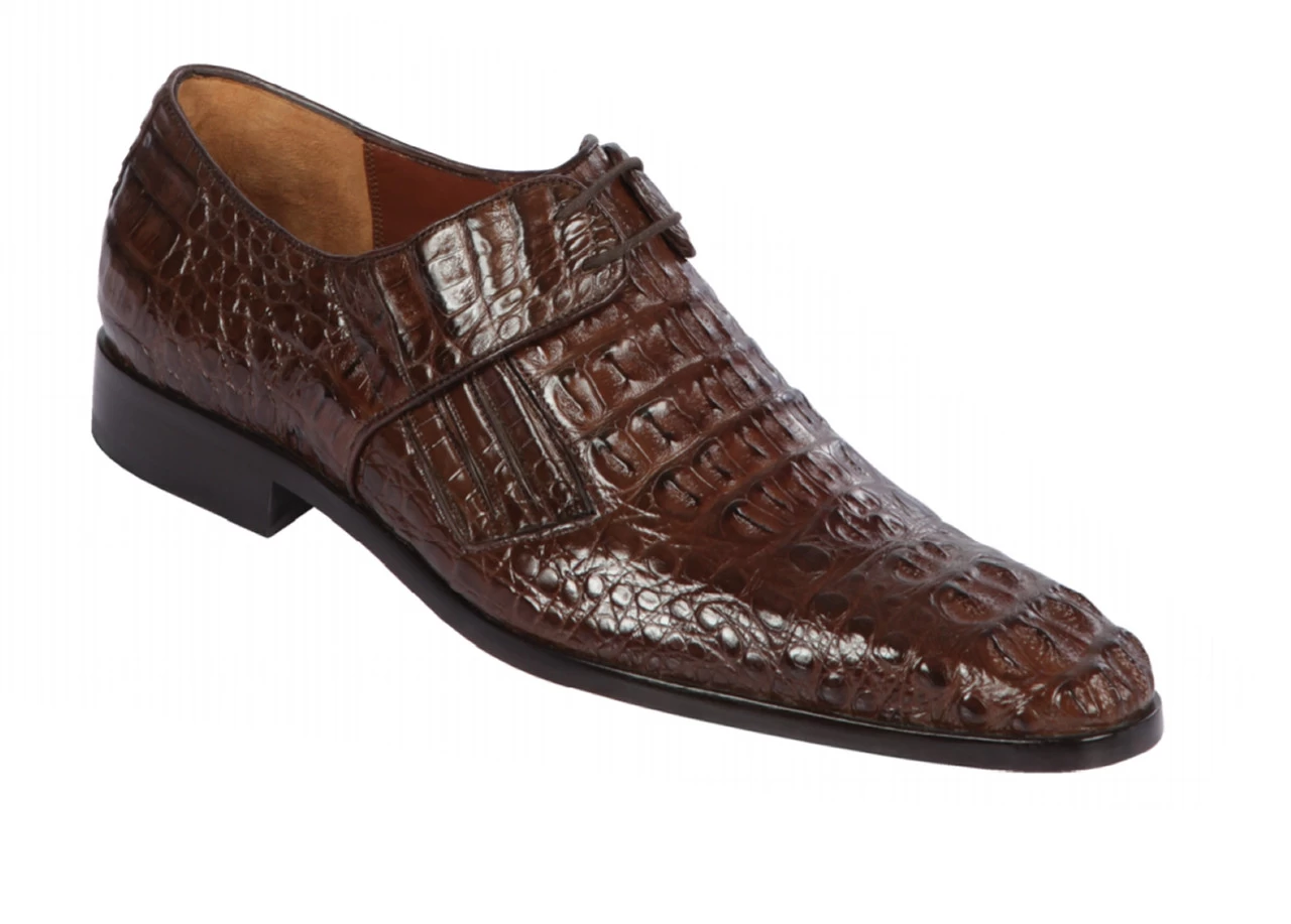Lombardy - Genuine Caiman Croc Hornback Dress Shoe - Brown 1 Lombardy - Genuine Caiman Croc Hornback Dress Shoe - Brown
