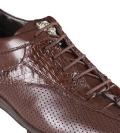Los Altos Genuine Caiman Croc Tail Brown Sneaker -Fashionable Costume LSA ZC090107 2 98459.1598295089