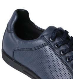 Los Altos Genuine Ostrich Quill Navy Blue Sneaker -Fashionable Costume LSA ZC110310 2 70931.1610589400