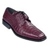 Los Altos Genuine Caiman Belly Bicycle Toe Dress Shoe