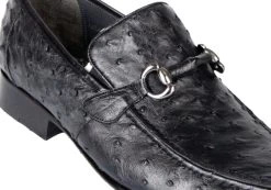 Los Altos Genuine Ostrich Quill Horse Bit Dress Loafer -Fashionable Costume LSA ZV1003 2 18396.1610402153
