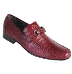 Los Altos Genuine Caiman Belly Horse Bit Dress Loafer -Fashionable Costume LSA ZV1082 06 BG 67747.1610482389