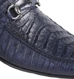 Los Altos Genuine Caiman Belly Horse Bit Dress Loafer -Fashionable Costume LSA ZV1082 4 97932.1610482390