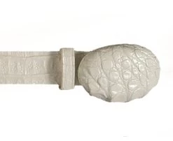 Los Altos Genuine Caiman Croc Hornback Western Fashion Belt - Winter White -Fashionable Costume LSAL C11U0204 3 24556.1614195471