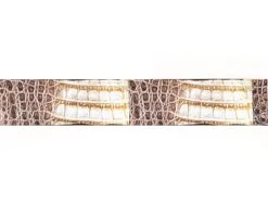 Los Altos Genuine Caiman Croc Hornback Western Fashion Belt - Natural -Fashionable Costume LSAL C11U0249 4 81711.1614208149