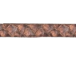 Los Altos Genuine Pirarucu Western Fashion Belt - Matte Cacao Brown -Fashionable Costume LSAL C11U1046 4 53406.1614031235