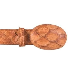 Los Altos Genuine Pirarucu Western Fashion Belt - Matte Cognac -Fashionable Costume LSAL C11U1070 3 23233.1614031234