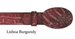 Los Altos Genuine Caiman Croc Belly Western Fashion Tonal Belt -Fashionable Costume LSAL C11U82 Lisboa 6 87596.1614282102