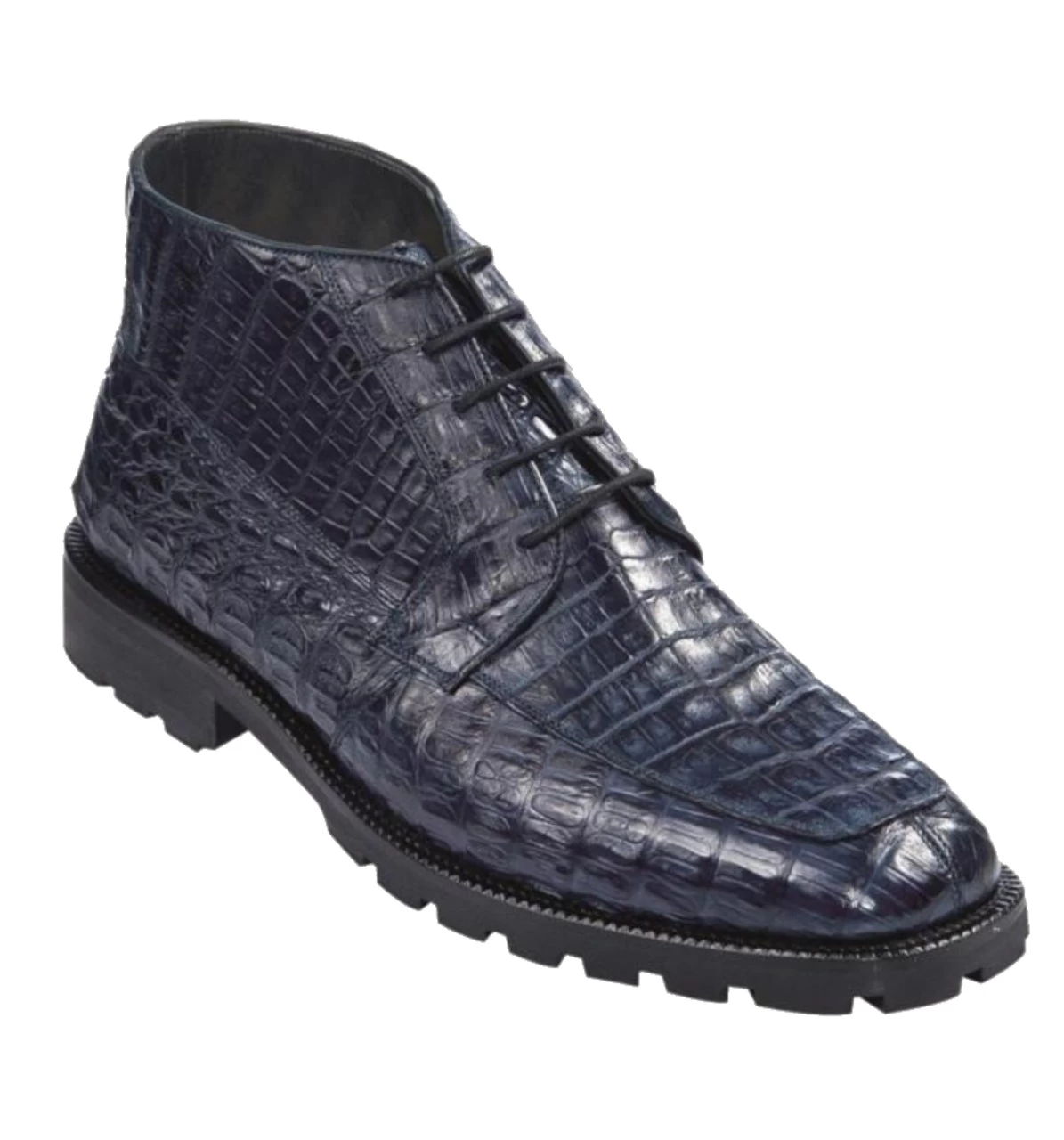 Los Altos Genuine Caiman Belly Ankle Boot 2 Los Altos Genuine Caiman Belly Ankle Boot - Image 2
