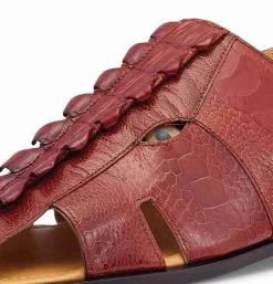 Mauri Genuine Ostrich Leg And Hornback Sandal -Fashionable Costume MRI SH 5133 d 16191.1668369824