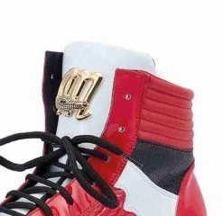 Mauri Genuine Red & Black Crocodile & Ostrich High Top Sneakers 7 Mauri Genuine Red & Black Crocodile & Ostrich High Top Sneakers -Fashionable Costume MRI SN 8401 RD B 3 59376.1668283845