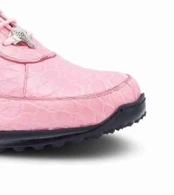 Mauri Genuine 100% Alligator Italian Sneaker - Pink -Fashionable Costume MRI SN 8900 2 P 4 44931.1668118960
