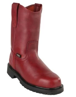 Original Michel Boot Co. Steel Toe Leather Boot - Heavy Duty Tread Sole -Fashionable Costume ORB H51C BG 22805.1520625123