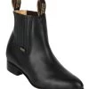 Original Michel Boot Co. Deer Leather Charro Ankle Boot - Leather Sole