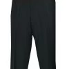 Vinci Pre-Hemmed Flat Front Stretch Ultra Slim Dress Slacks