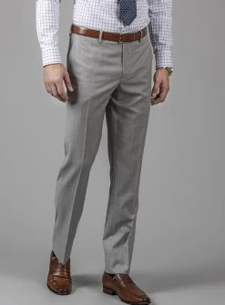 Paul Betenly Super 120's Vantage Wool Flat Front Dress Slacks