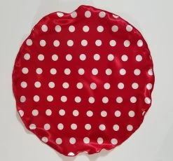 Antonio Ricci 2-in-1 Pouf Round Pocket Square - Red With White Polka Dots 9 Antonio Ricci 2-in-1 Pouf Round Pocket Square - Red With White Polka Dots -Fashionable Costume Red PolkaDot 3 53693.1656622188