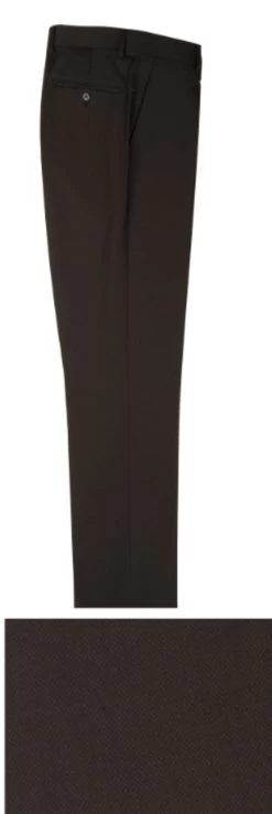 Tiglio 100% Italian Wool Modern Fit Slacks - 14 Colors -Fashionable Costume TGL PT 2560 brownbirds 07818.1527018253